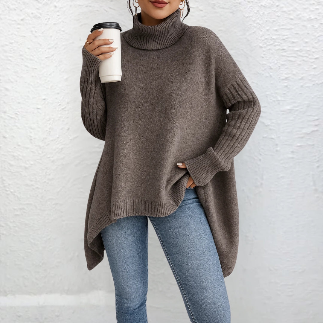 Erica | Maglione Casual a Collo Alto