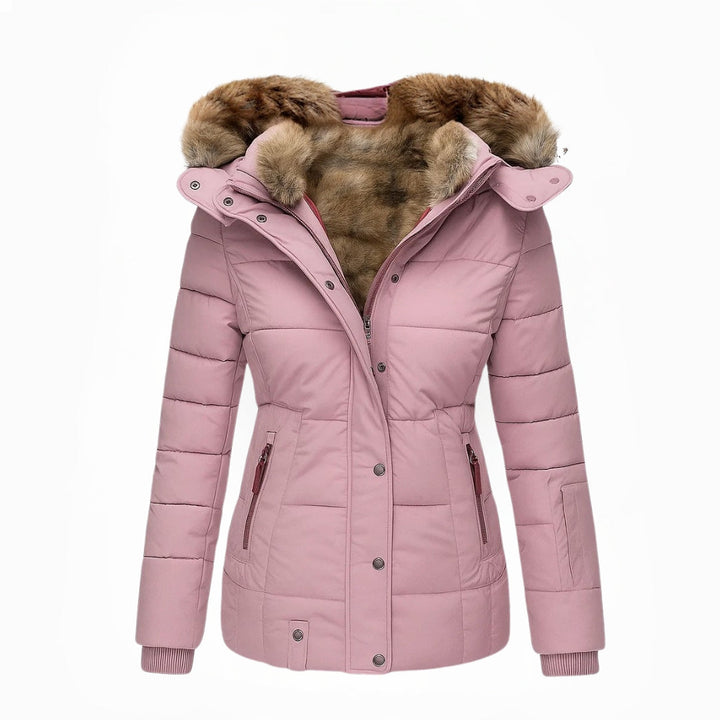 Valeria cappotto invernale rosa