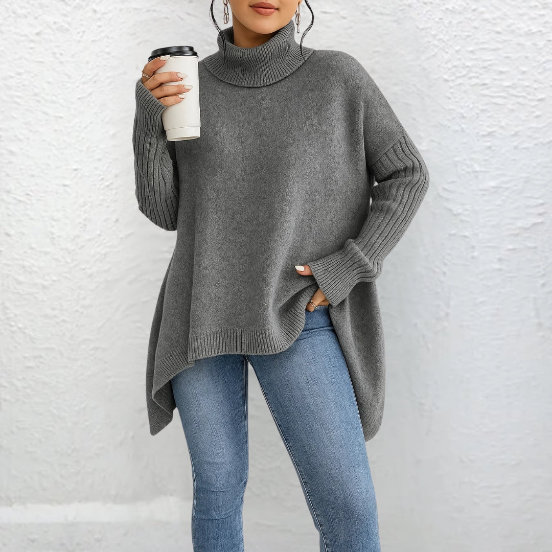 Erica | Maglione Casual a Collo Alto