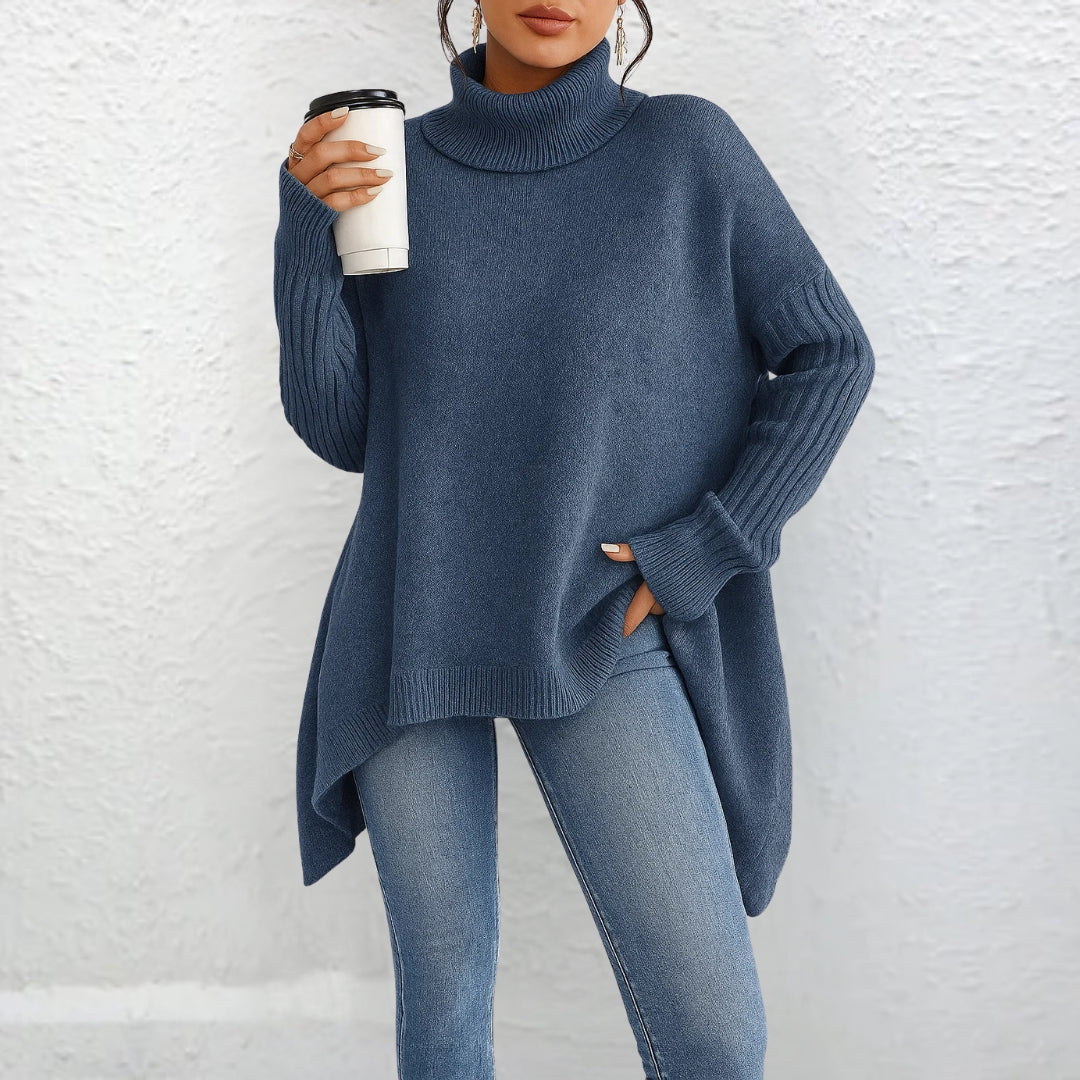 Erica | Maglione Casual a Collo Alto