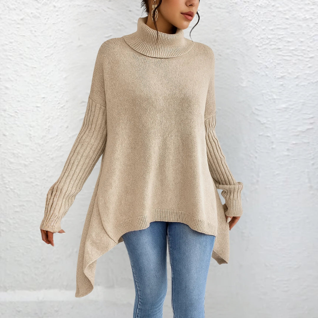 Erica | Maglione Casual a Collo Alto