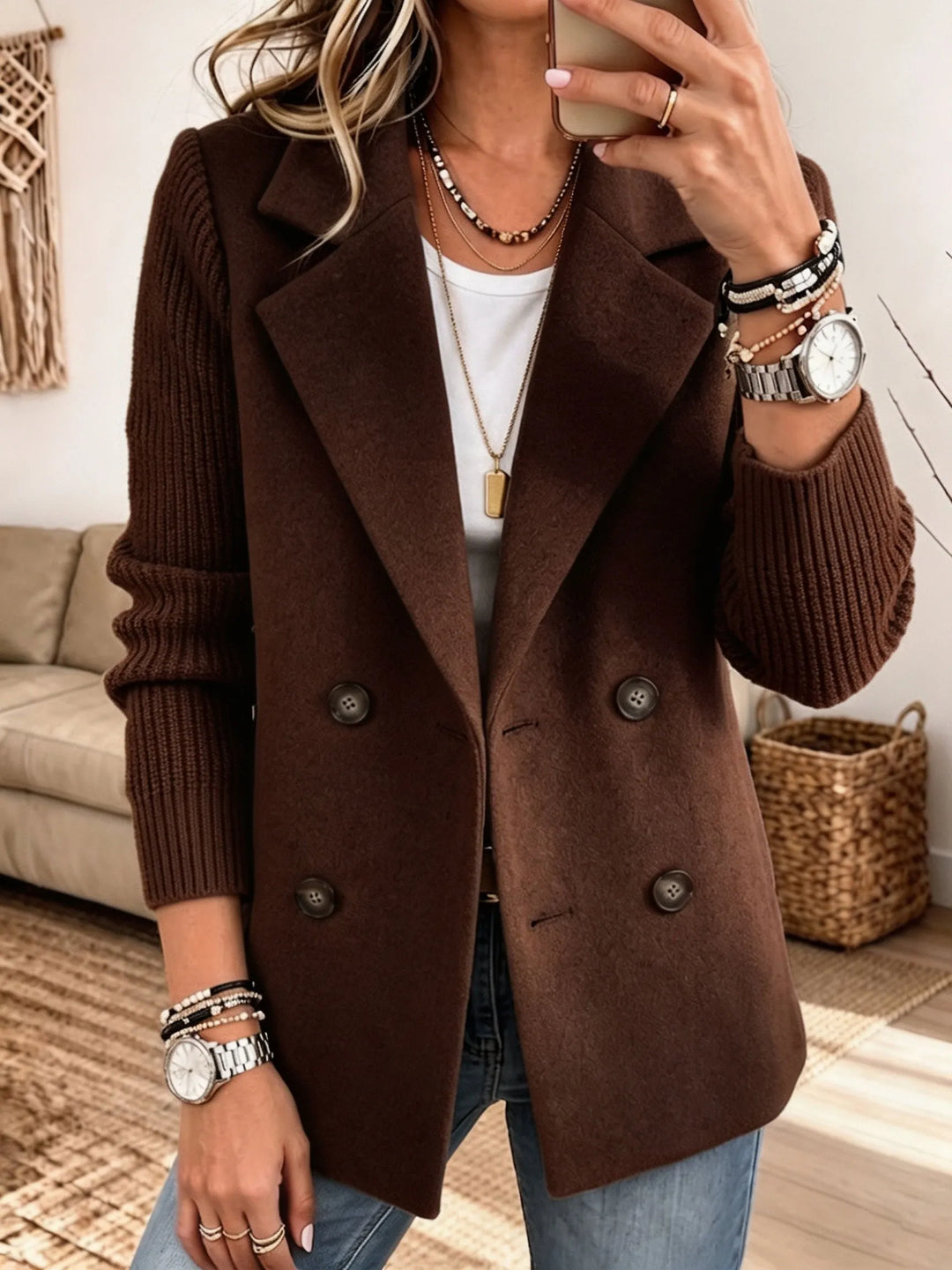 Carla blazer marrone