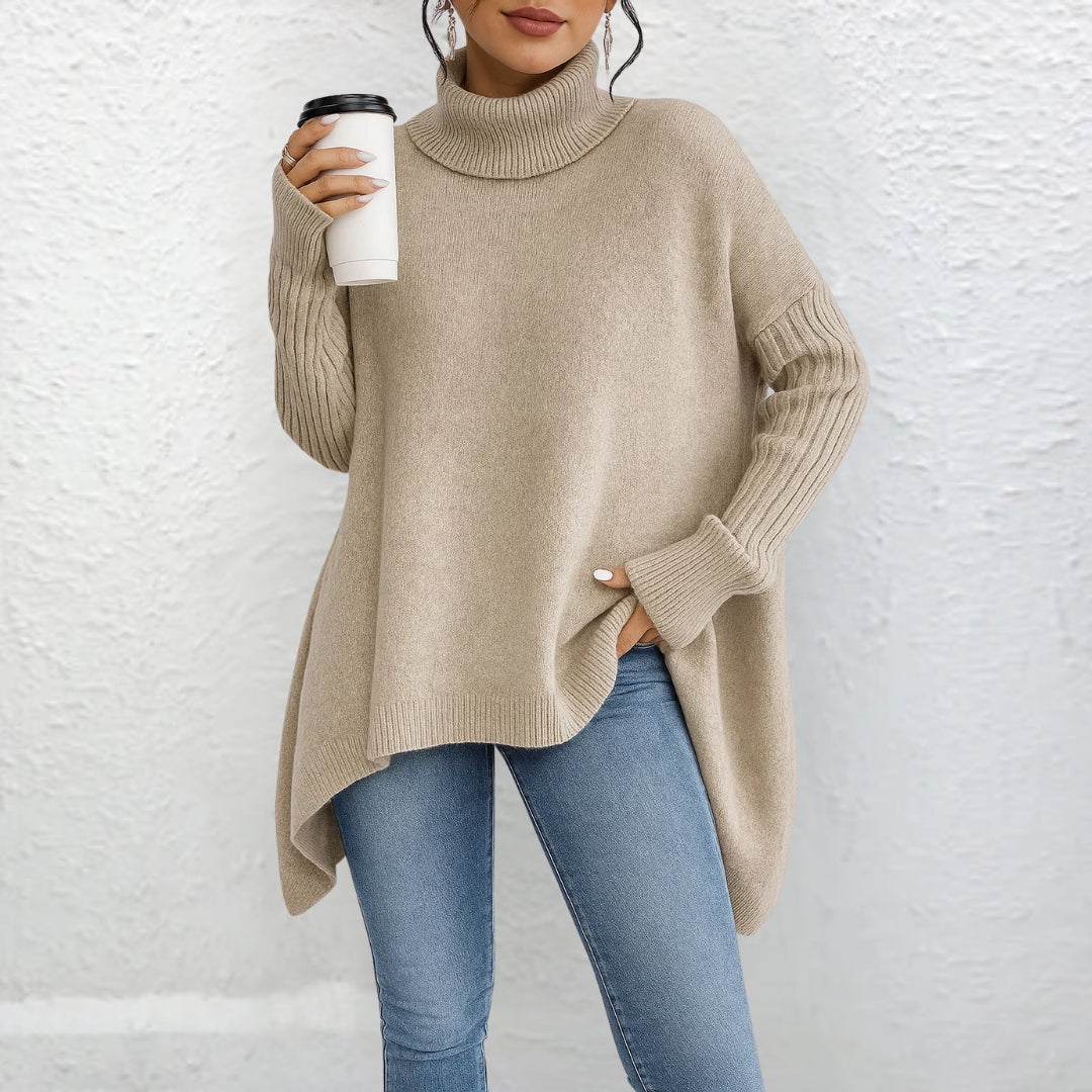 Erica | Maglione Casual a Collo Alto