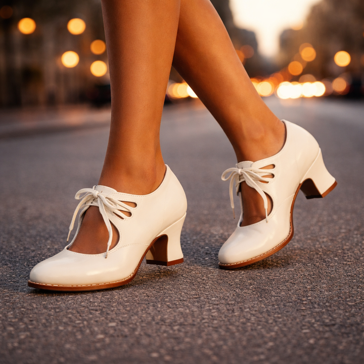 Valentina | Scarpe con Tacco Allacciate