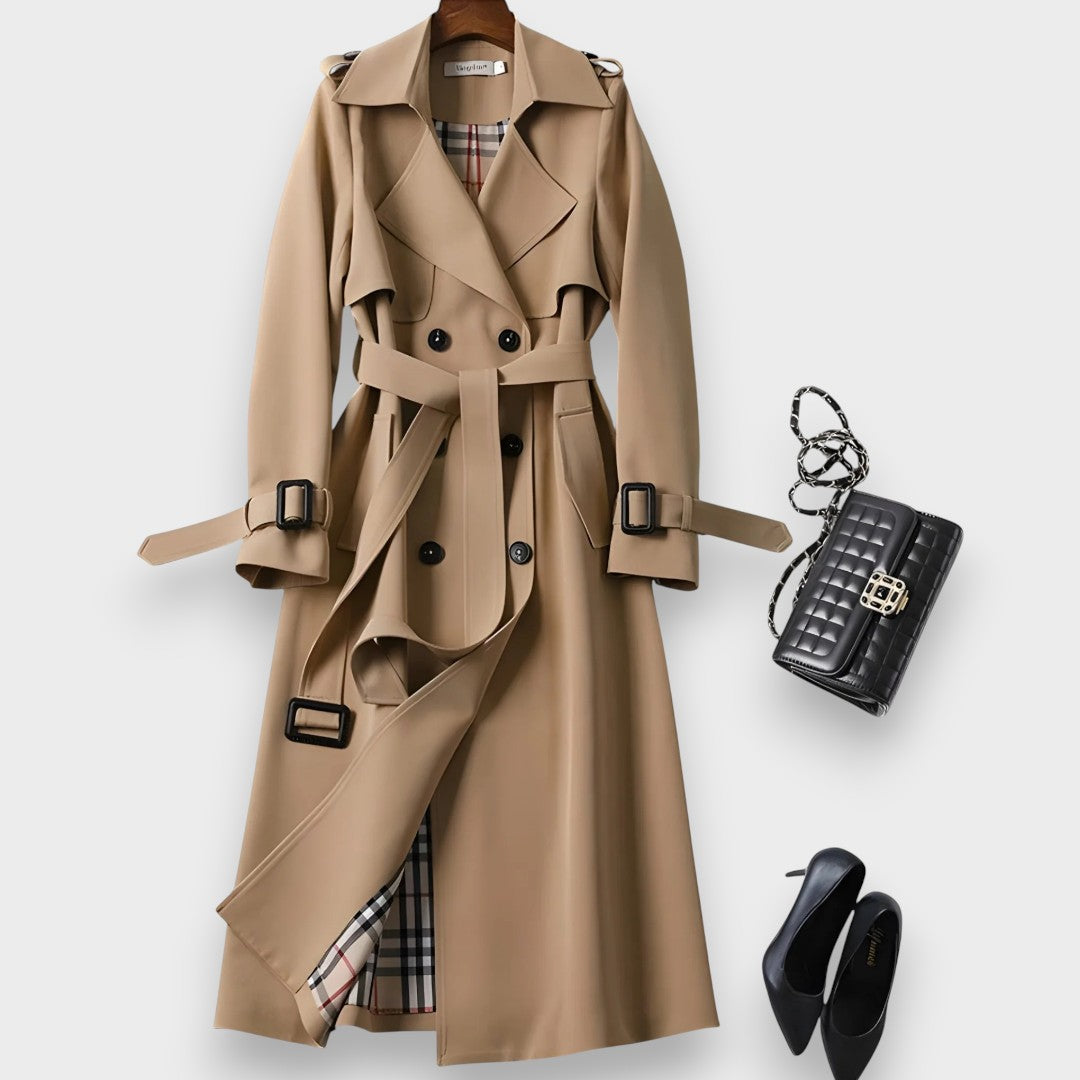 Beatrice trench beige