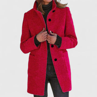Antonella cappotto classico rosso