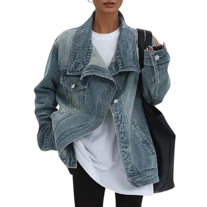Marcella | Giacca Street Style con Bottoni Asimmetrici