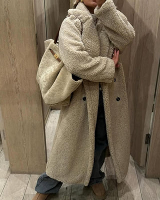Martina | Cappotto Lungo Teddy