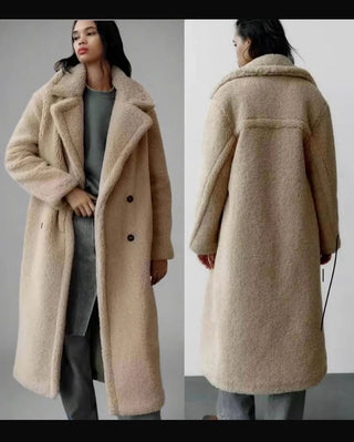 Martina | Cappotto Lungo Teddy