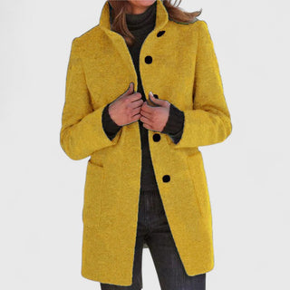 Antonella cappotto classico giallo