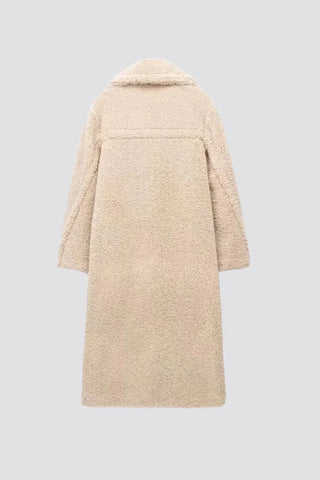 Martina | Cappotto Lungo Teddy