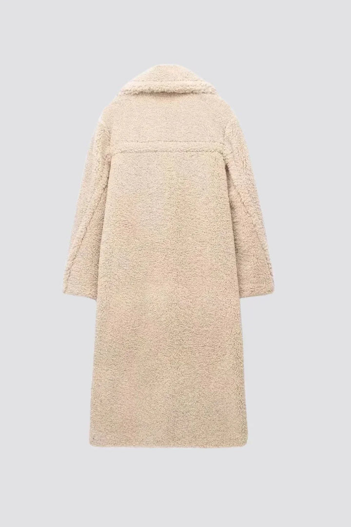Martina | Cappotto Lungo Teddy