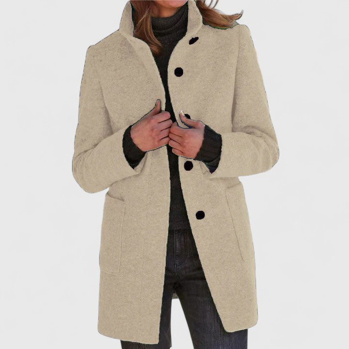 Antonella cappotto classico cachi