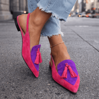 Nella | Sandali con Cinturini e Nappine