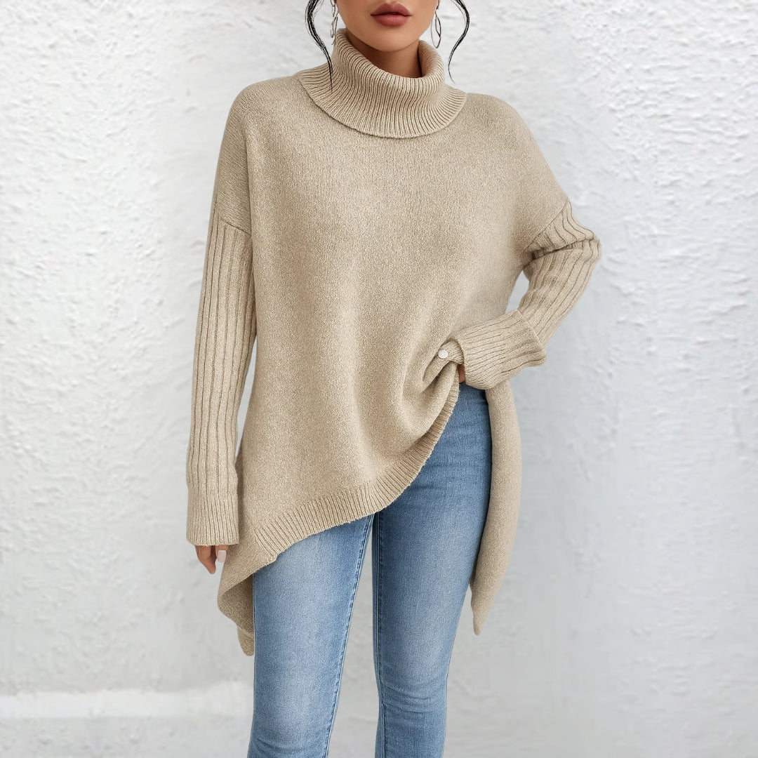 Erica | Maglione Casual a Collo Alto