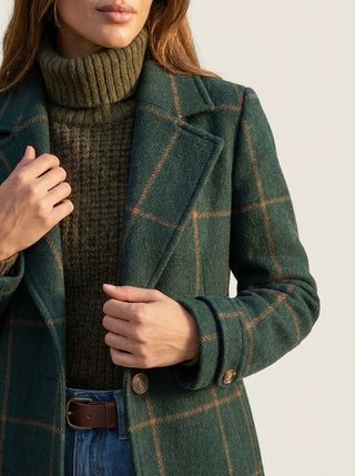 Vera | Cappotto Elegante a Quadri
