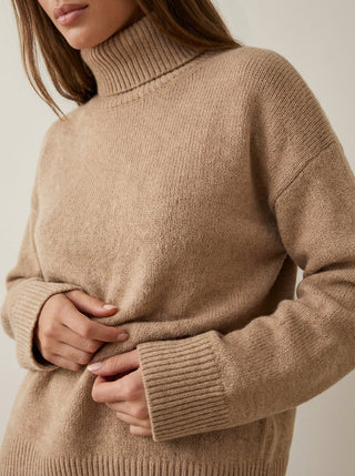 Agata | Maglione Morbido a Collo Alto