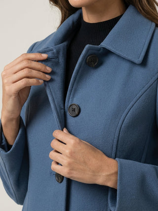 Elena | Cappotto Invernale con Bottone