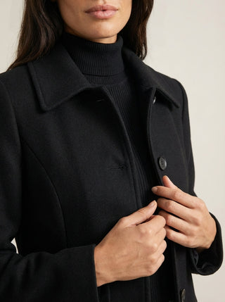 Elena | Cappotto Invernale con Bottone