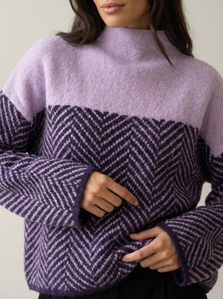 Nora | Maglione Elegante a Collo Alto