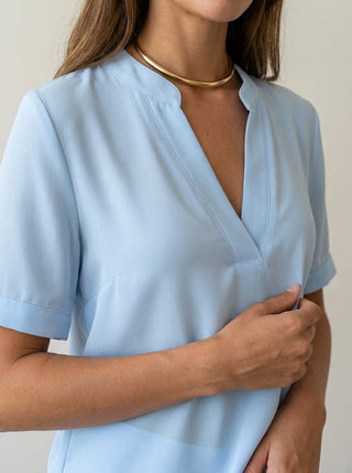 Rachele | Blusa Elegante con Scollo a V