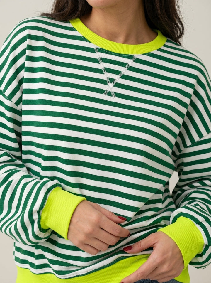 Isabella | Maglia a Righe a Maniche Lunghe