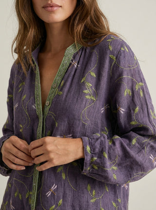 Bianca | Camicia Vintage a Fiori