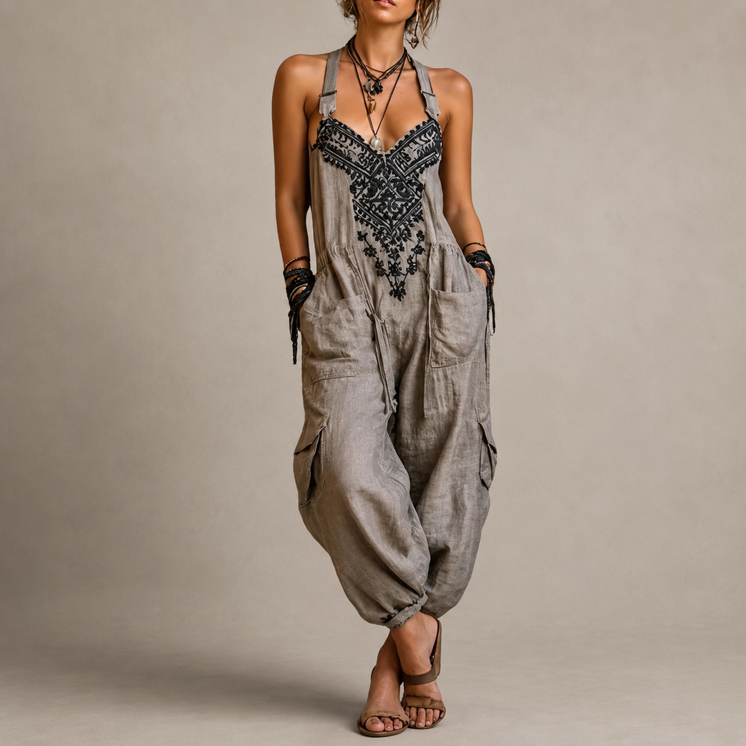Noemi | Tuta Boho con Pantalone Harem