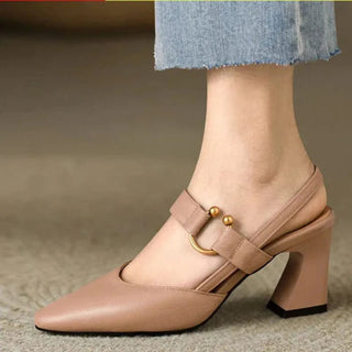 Greta | Slingback Comode con Tacco
