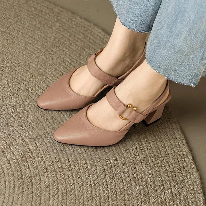 Greta | Slingback Comode con Tacco