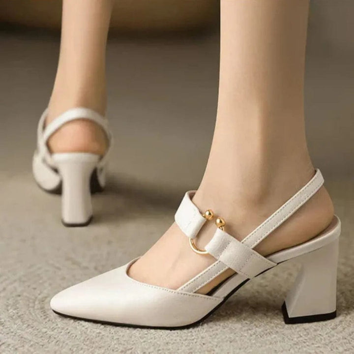 Greta | Slingback Comode con Tacco