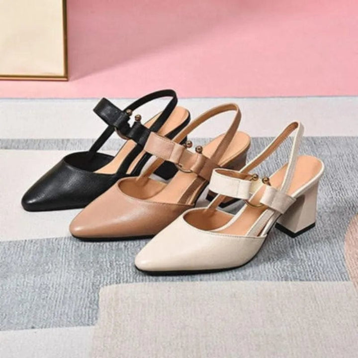 Greta | Slingback Comode con Tacco