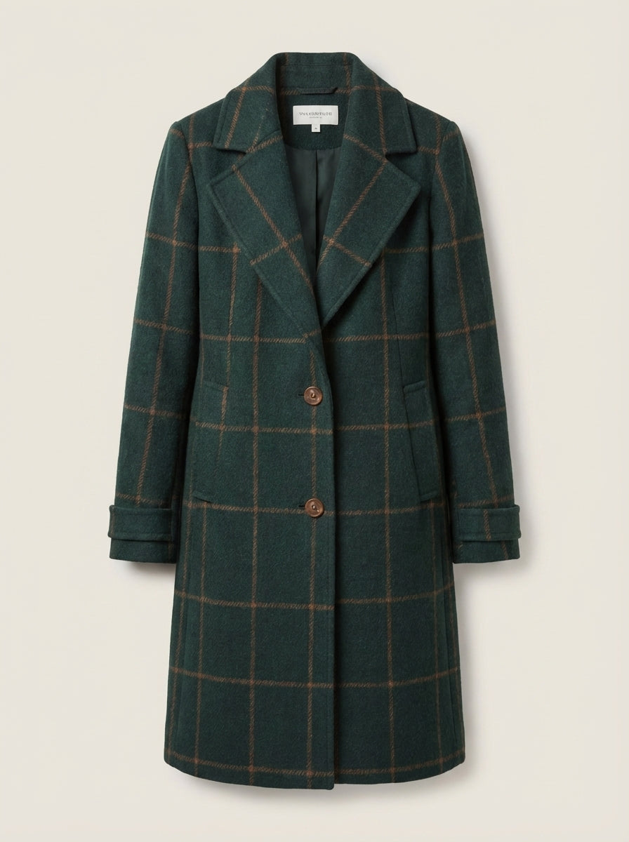 Vera | Cappotto Elegante a Quadri