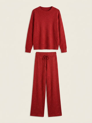 Luciana | Completo Brillante Maglione e Pantaloni