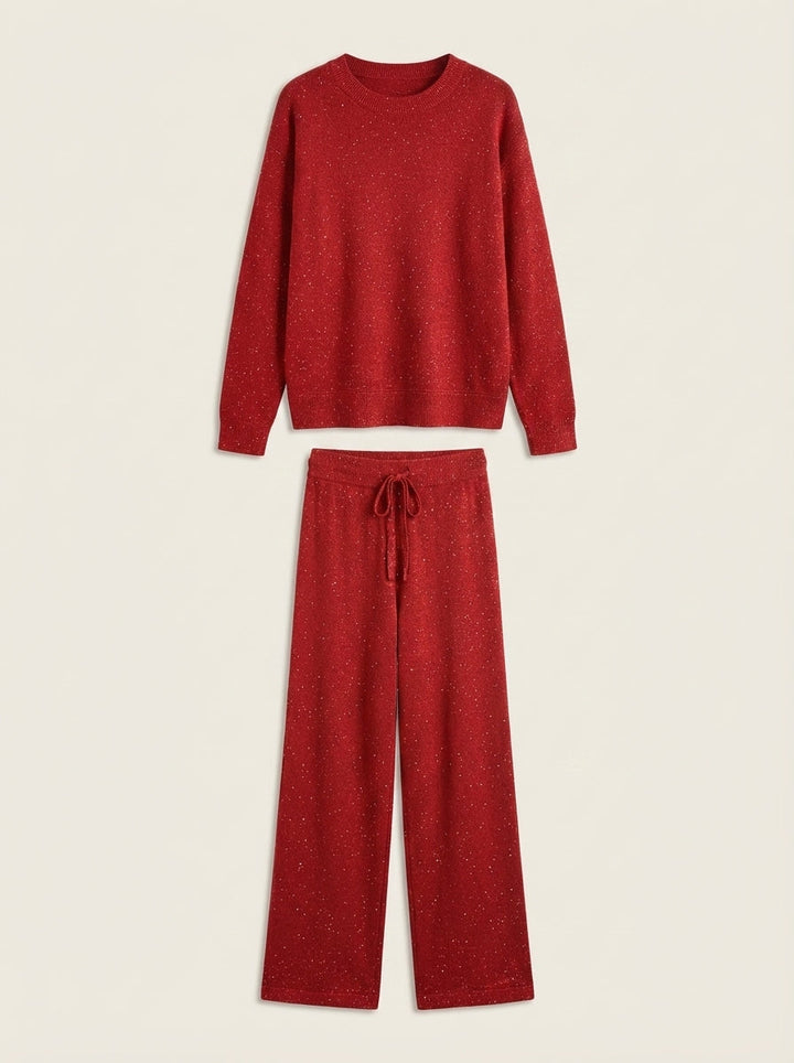 Luciana | Completo Brillante Maglione e Pantaloni