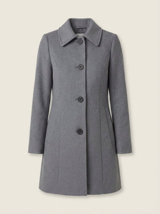 Elena | Cappotto Invernale con Bottone
