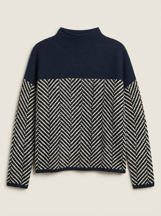 Nora | Maglione Elegante a Collo Alto