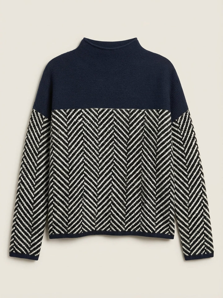 Nora | Maglione Elegante a Collo Alto
