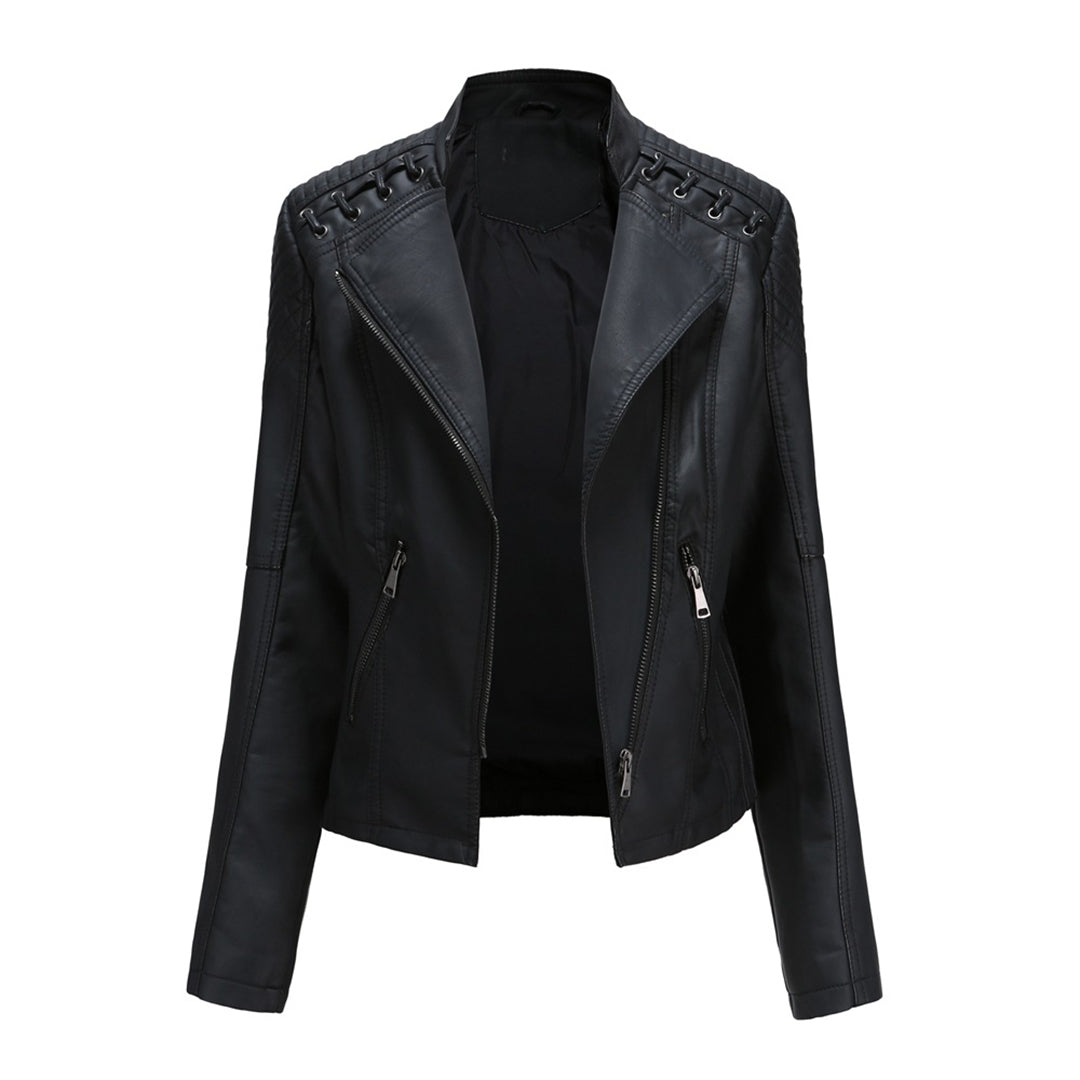 Serena giacca biker nero