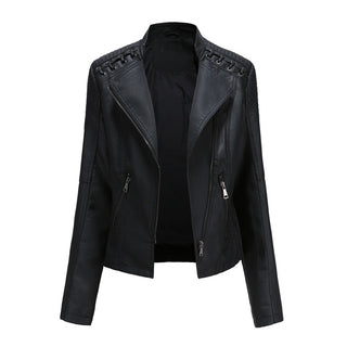 Serena giacca biker nero