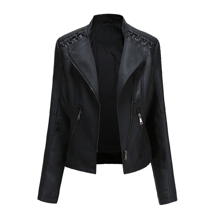 Serena giacca biker nero