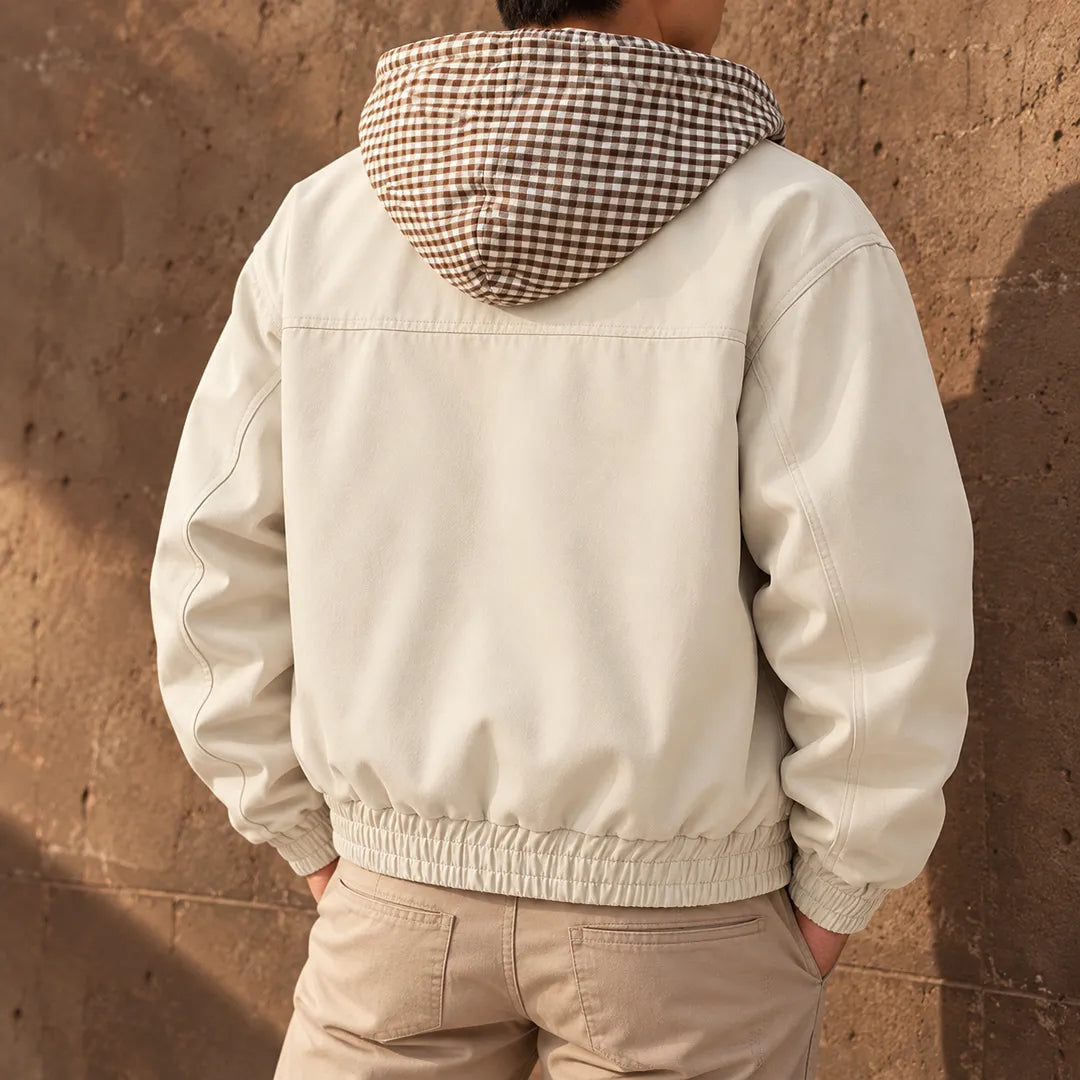 Bruno – Giacca Comoda con Cappuccio