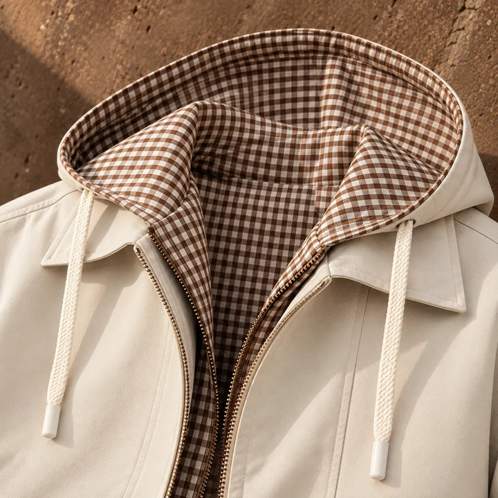 Bruno – Giacca Comoda con Cappuccio