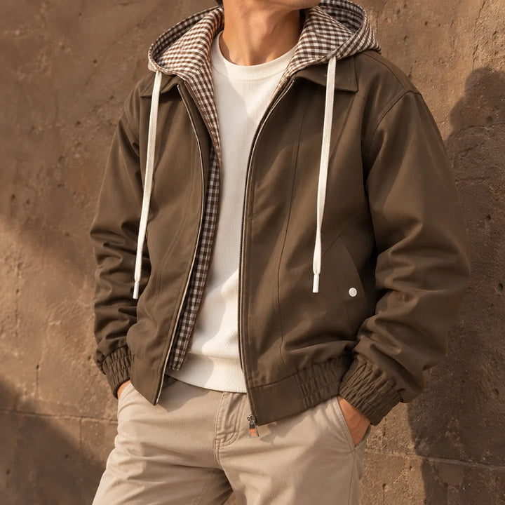 Bruno – Giacca Comoda con Cappuccio