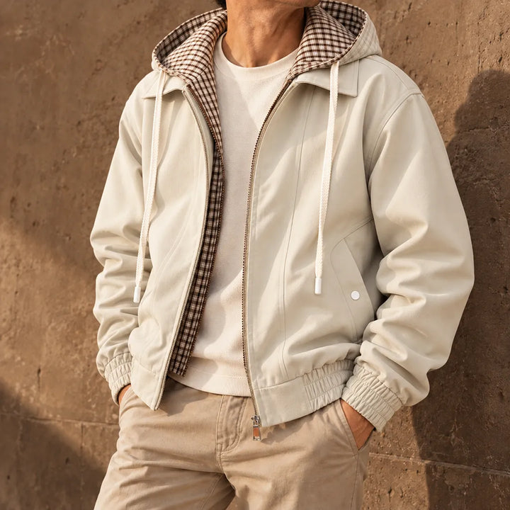 Bruno – Giacca Comoda con Cappuccio