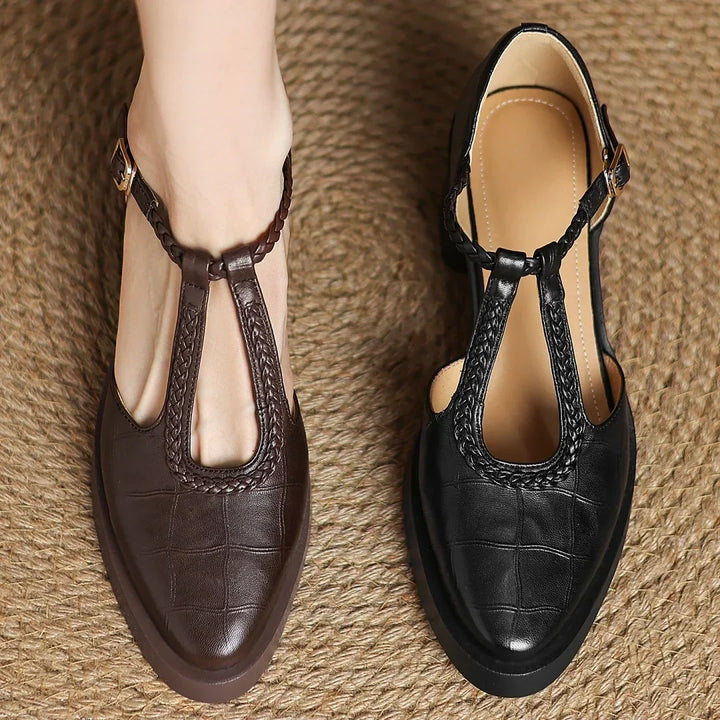 Rina | Scarpe Eleganti con Cinturino a T
