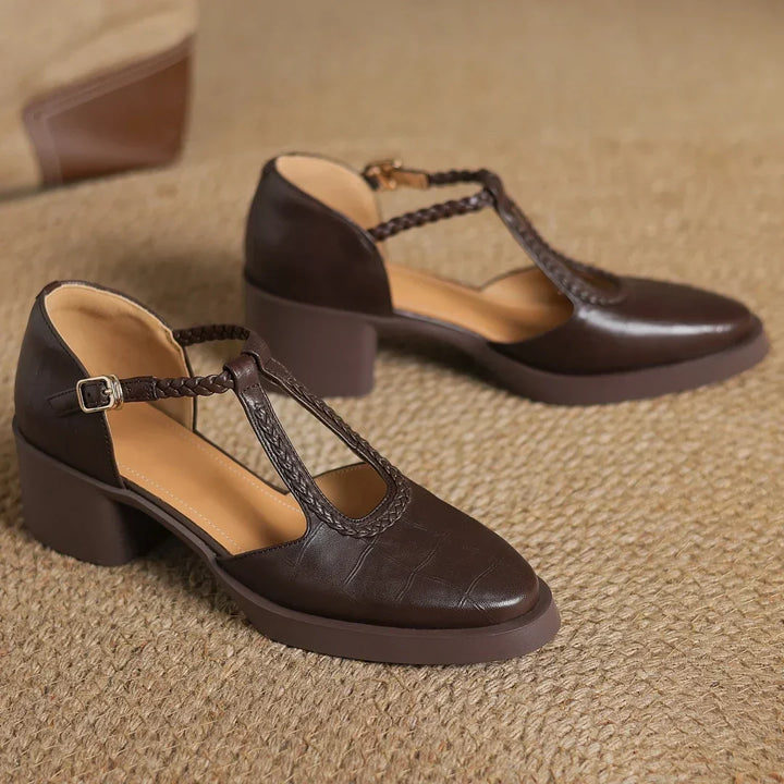 Rina | Scarpe Eleganti con Cinturino a T