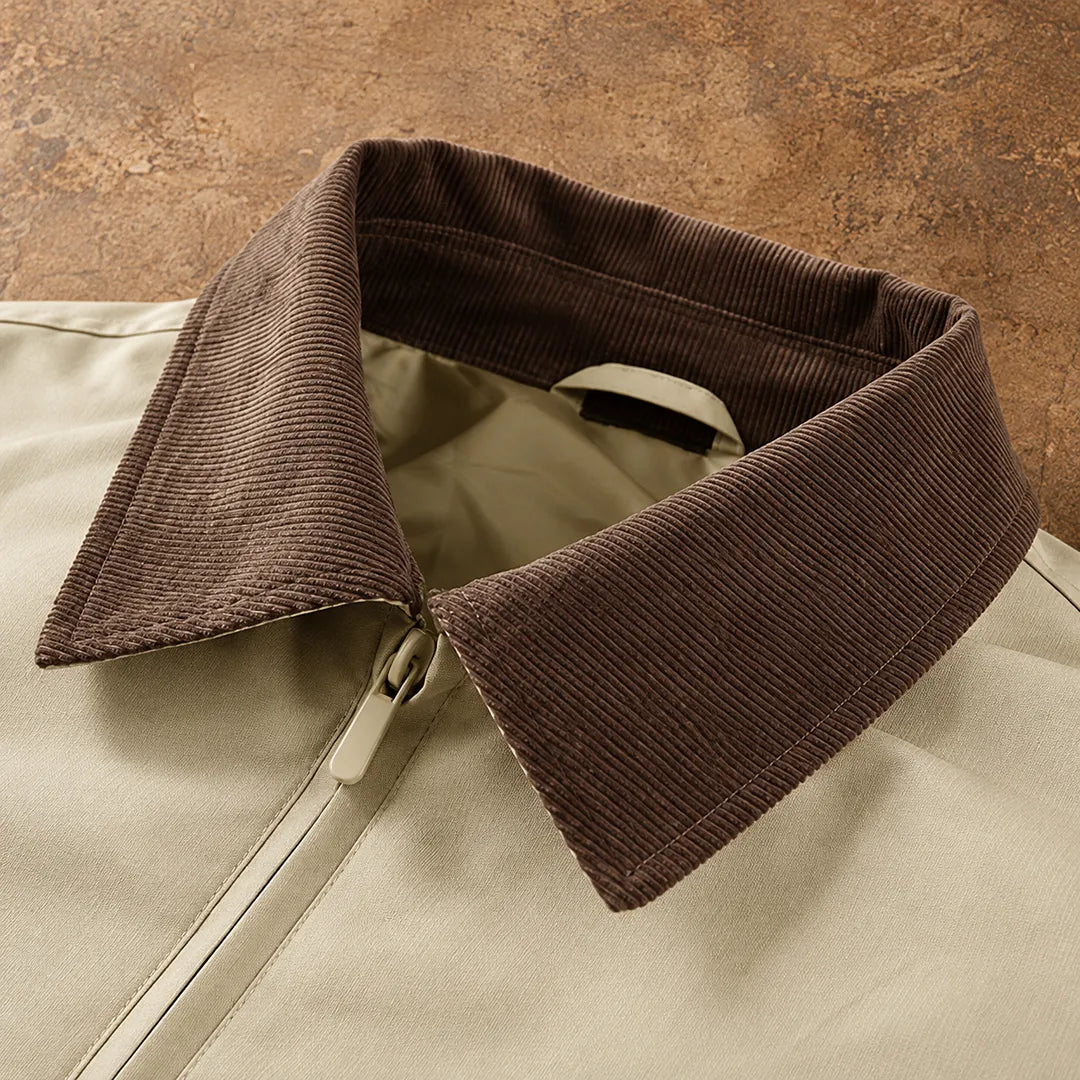 Claudio – Giacca con Colletto Morbido e Tasche