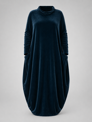 Elena | Abito Maxi in Velluto