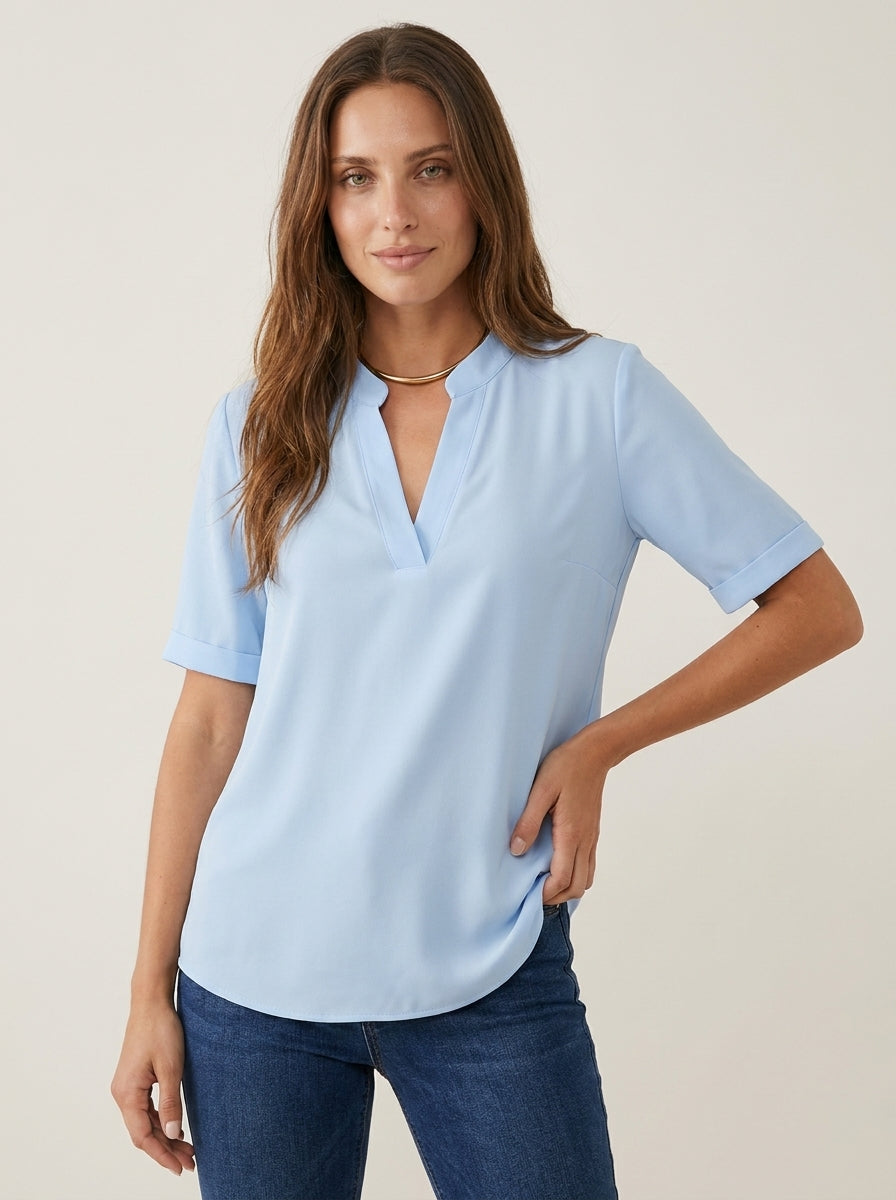 Rachele | Blusa Elegante con Scollo a V